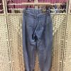 Vintage 80s Pepe tapered jeans with turn ups back view