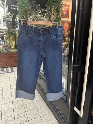 00s George Capri Jeans with Western Style Pocket Embroidery [12]